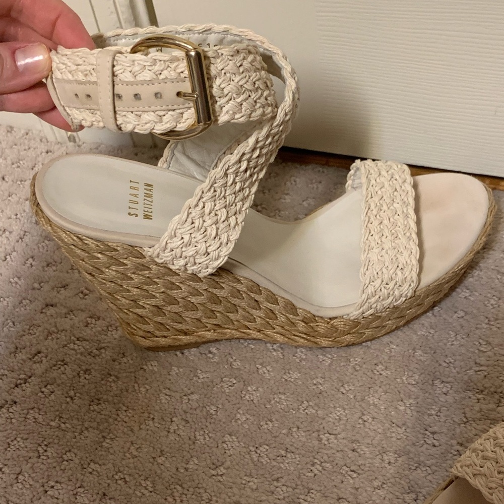 Stuart Weitzman wedge, as seen on Jennifer Aniston